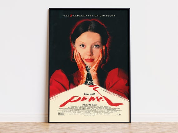 A24公式 パール Pearl シルクスクリーン ポスター Pearl by Yuko Higuchi – A24 Shop