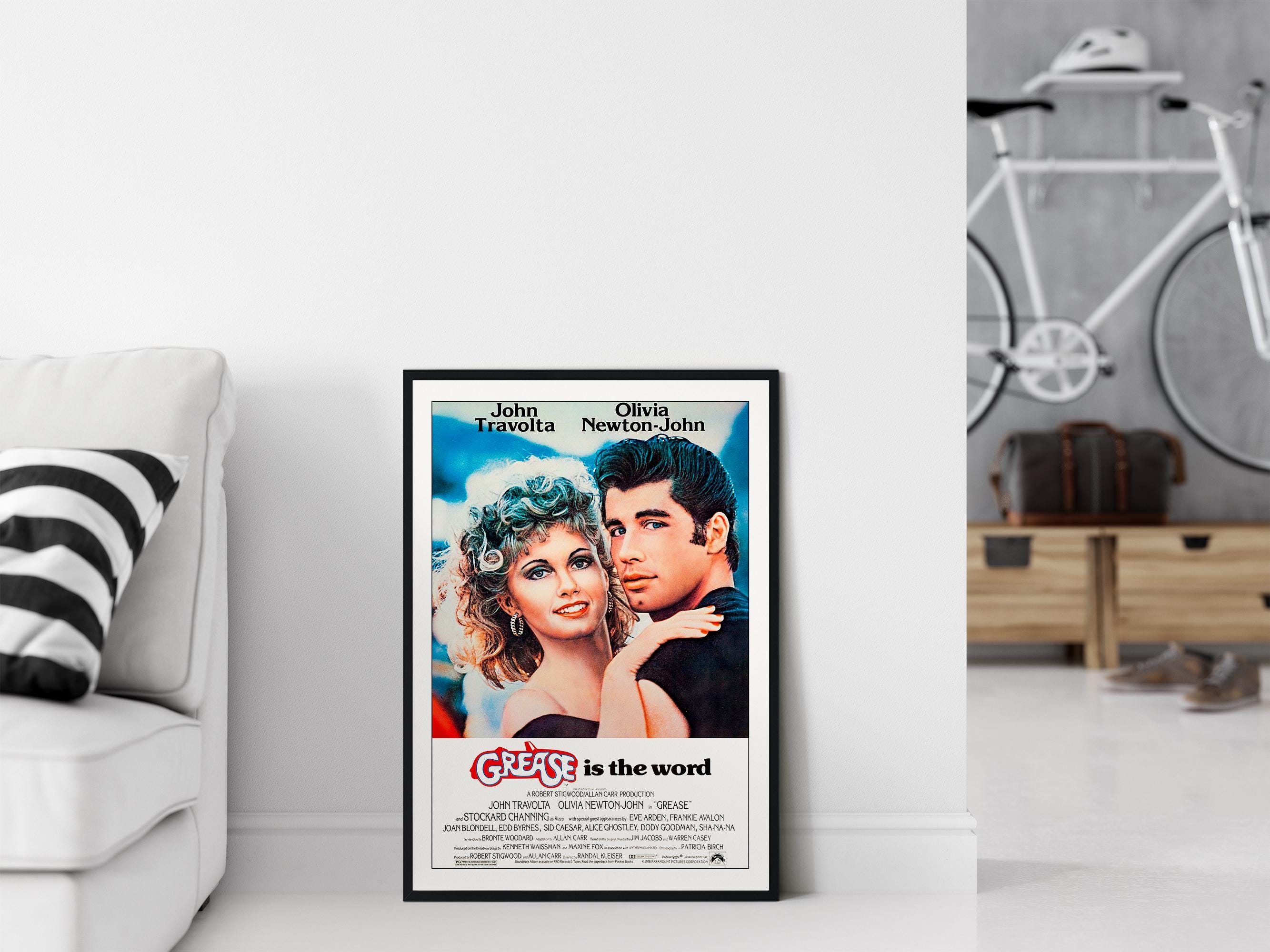 Grease Movie Poster Digital Download High Quality Ready to Print - Etsy