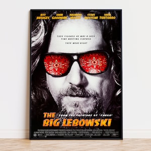 Il grande Lebowski - Poster del film / Download digitale / Alta qualità pronto per la stampa