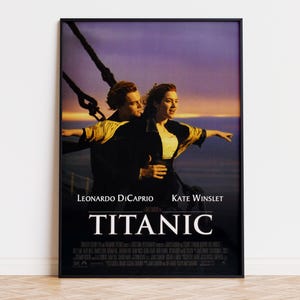 タイタニック - 映画ポスター | デジタルダウンロード | 高画質印刷可能