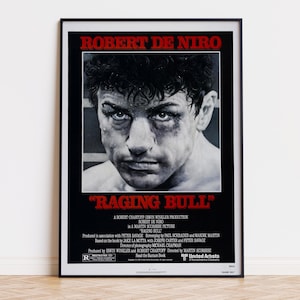 Raging Bull - Movie Poster | Digital Download | High Quality Ready To Print