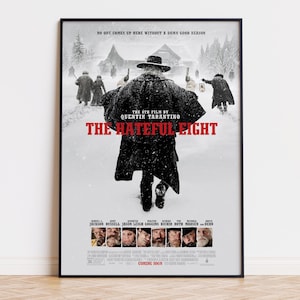 The Hateful Eight - Movie Poster | Digital Download | High Quality Ready To Print