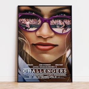Challengers - Movie Poster | Digital Download | High Quality Ready To Print