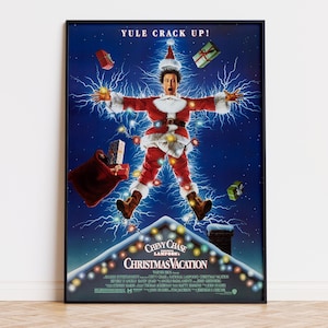 National Lampoon's Christmas Vacation - Cartaz do filme | Download digital | Alta qualidade pronto para impressão
