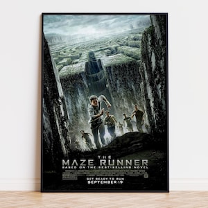 The Maze Runner - Movie Poster | Digital Download | High Quality Ready To Print
