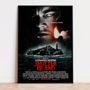 Shutter Island - Cartaz do filme | Download digital | Alta qualidade pronto para impressão