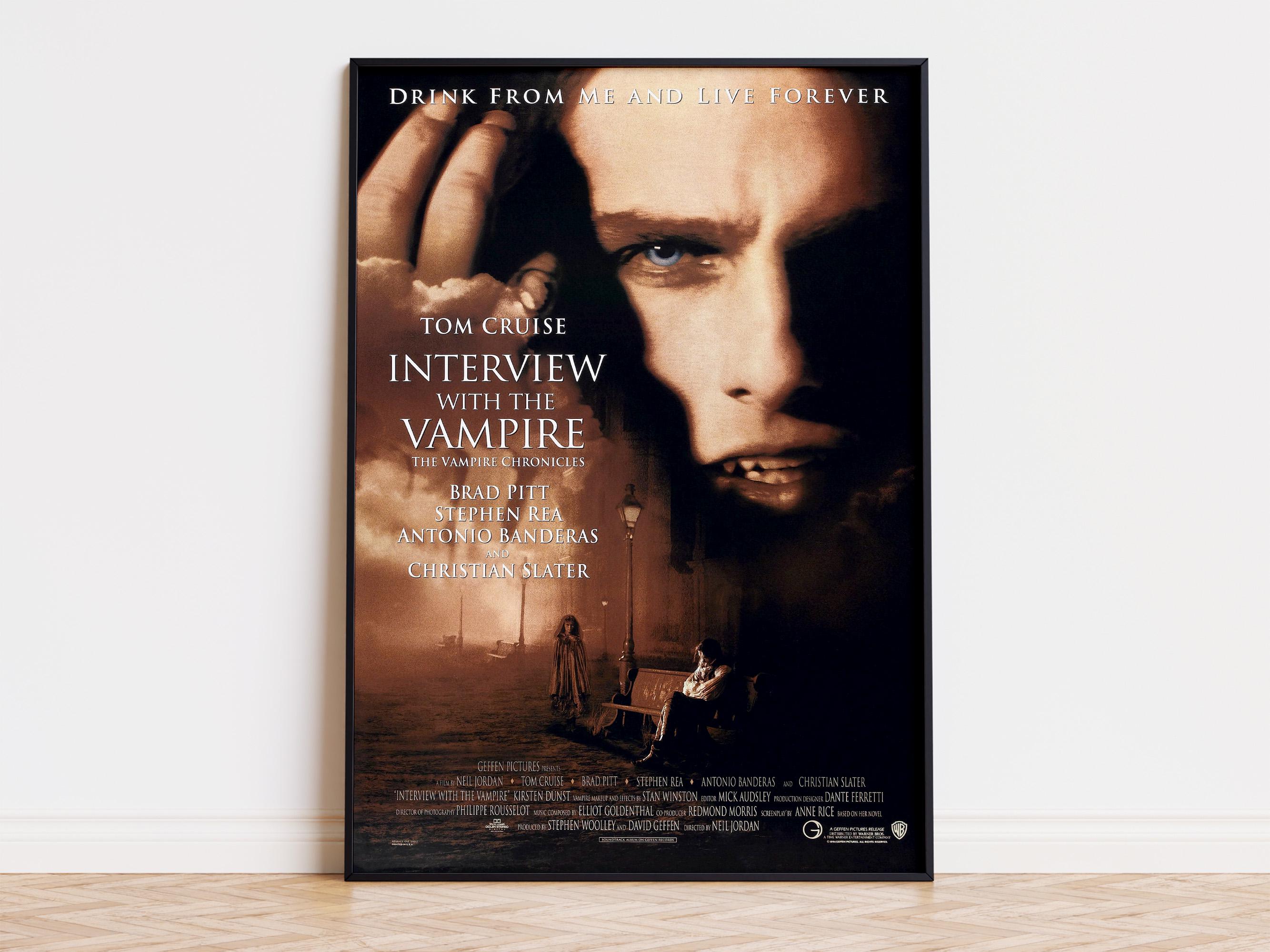 Interview With the Vampire Movie Poster Digital Download