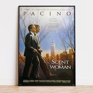 Scent of a Woman - Movie Poster | Digital Download | High Quality Ready To Print