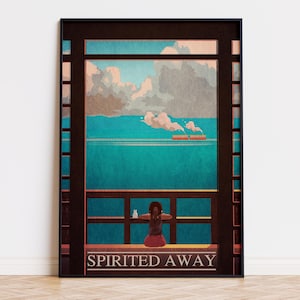 Spirited Away - Poster del film / Download digitale / Alta qualità pronto per la stampa