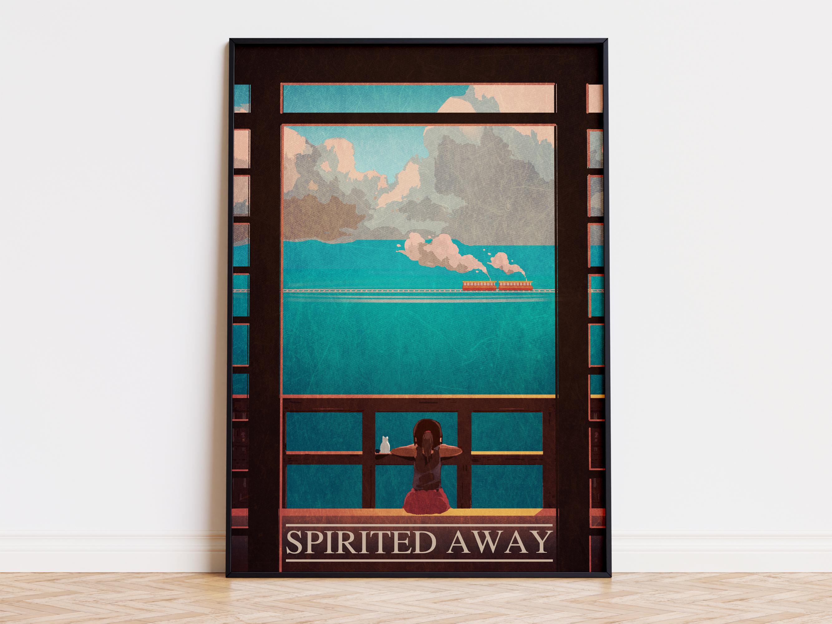 Spirited Away - Movie Poster | Digital Download | High Quality Ready To Print