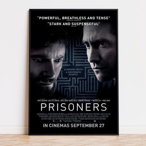 Prisoners - Movie Poster | Digital Download | High Quality Ready To Print