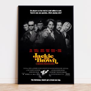 Póster de la película Jackie Brown / Descarga digital / Alta calidad, listo para imprimir