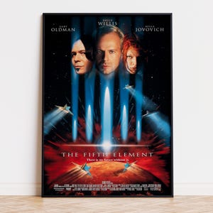 The Fifth Element - Movie Poster | Digital Download | High Quality Ready To Print