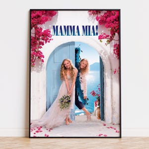 Mamma Mia! - Poster del film / Download digitale / Alta qualità pronta per la stampa