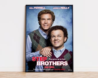 Step Brothers - Movie Poster | Digital Download | High Quality Ready To Print
