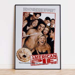 American Pie - Poster del film / Download digitale / Alta qualità pronta per la stampa