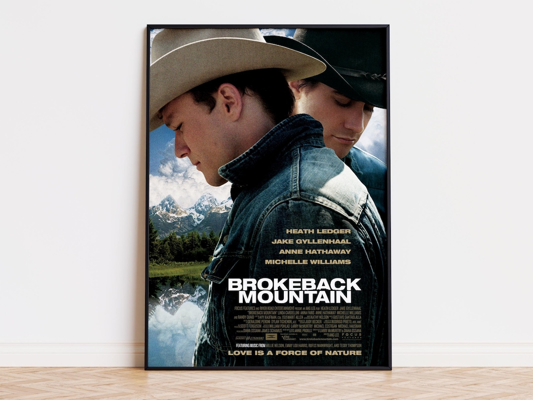 Brokeback Mountain Movie Poster Digital Download High
