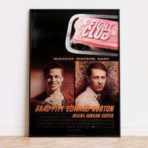 Fight Club - Poster del film / Download digitale / Alta qualità pronto per la stampa
