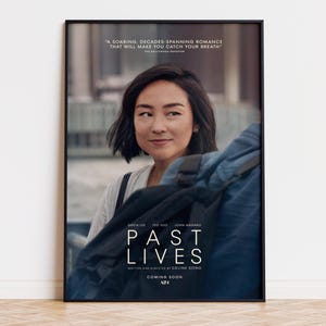 Past Lives - Movie Poster | Digital Download | High Quality Ready To Print
