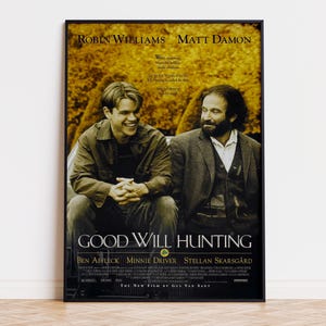 Good Will Hunting - Movie Poster | Digital Download | High Quality Ready To Print
