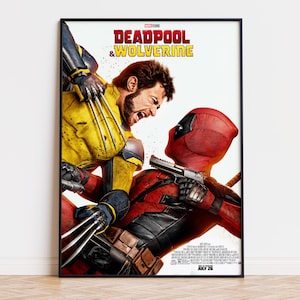 Deadpool & Wolverine - Movie Poster | Digital Download | High Quality Ready To Print