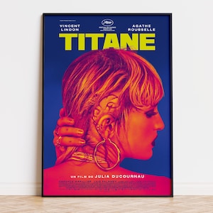 Titane - Movie Poster | Digital Download | High Quality Ready To Print