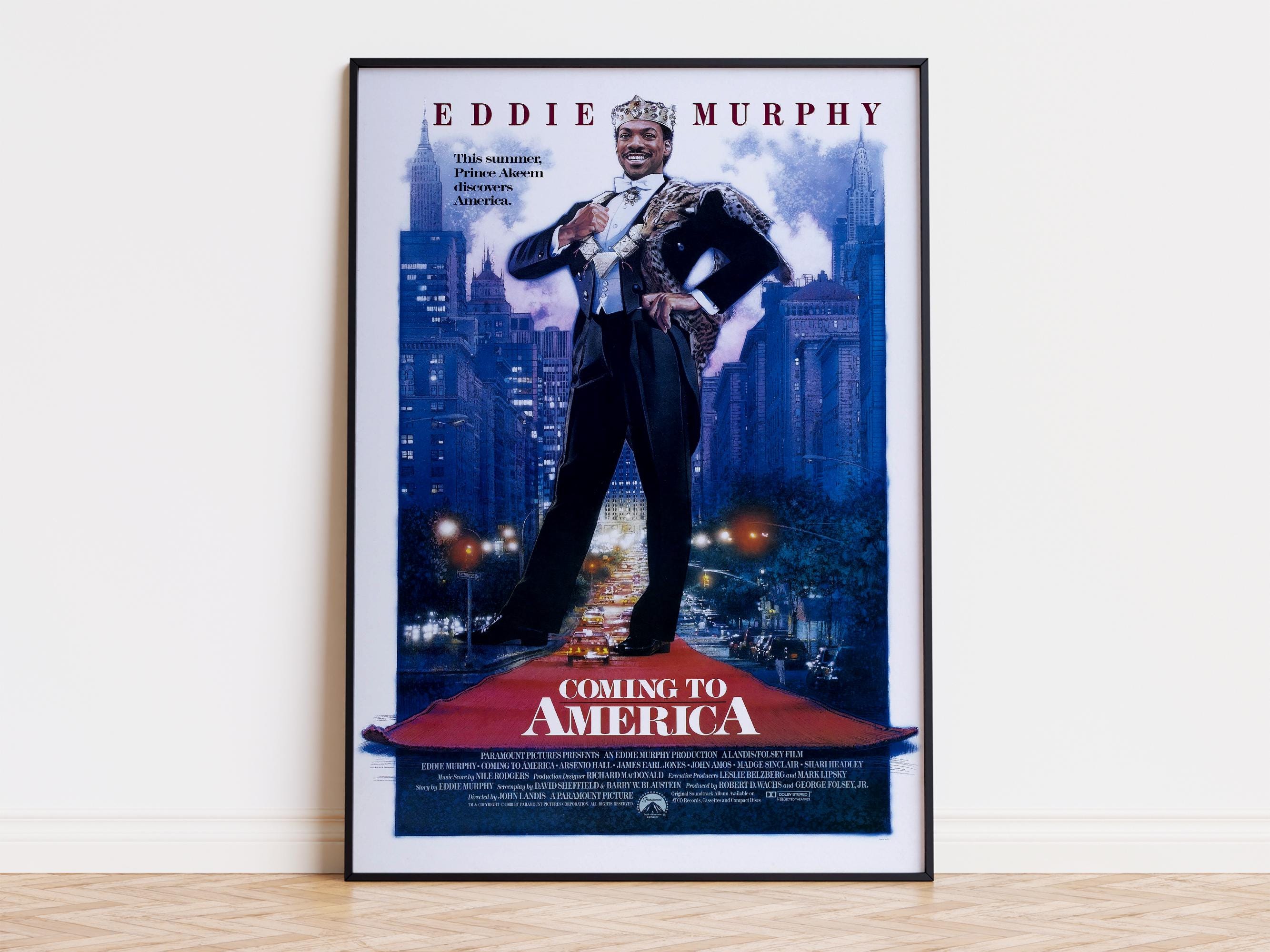 Coming to America - Movie Poster | Digital Download | High Quality Ready To Print