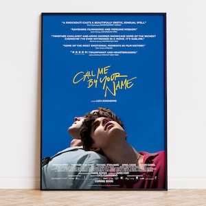 Chiamami col tuo nome - Poster del film / Download digitale / Alta qualità pronta per la stampa