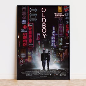 Oldboy - Póster de película / Descarga digital / Alta calidad listo para imprimir