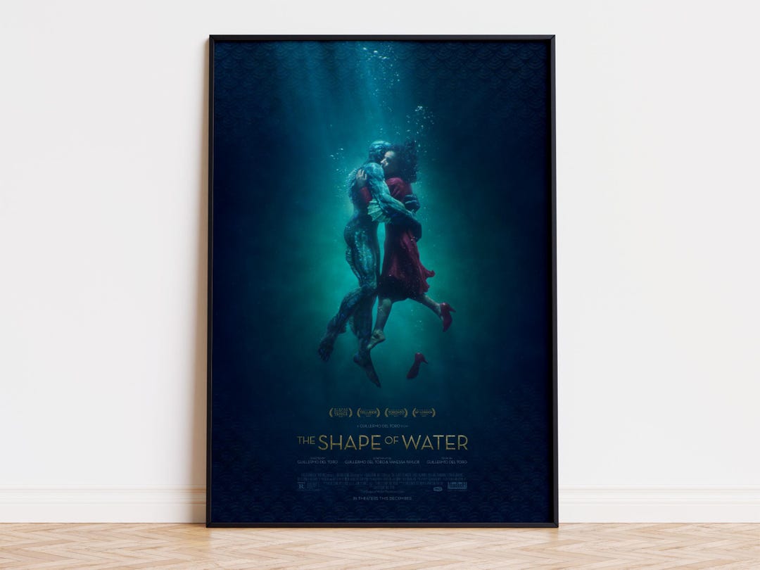 The Shape of Water - Movie Poster | Digital Download | High Quality ...