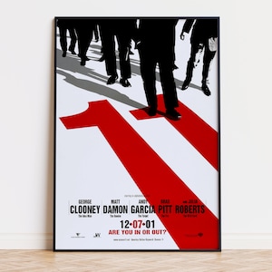 Ocean's Eleven - Filmposter | Digitaler Download | Hohe Qualität, fertig zum Drucken