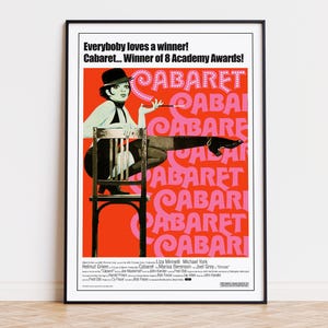 Cabaret - Movie Poster | Digital Download | High Quality Ready To Print