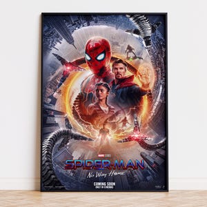 Spider-Man - Kein Weg nach Hause - Film Poster | Digitaler Download | Hohe Qualität, fertig zum Drucken