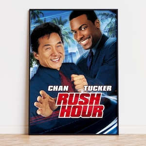 Rush Hour - Movie Poster | Digital Download | High Quality Ready To Print