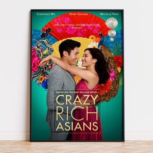 Crazy Rich Asians - Movie Poster | Digital Download | High Quality Ready To Print
