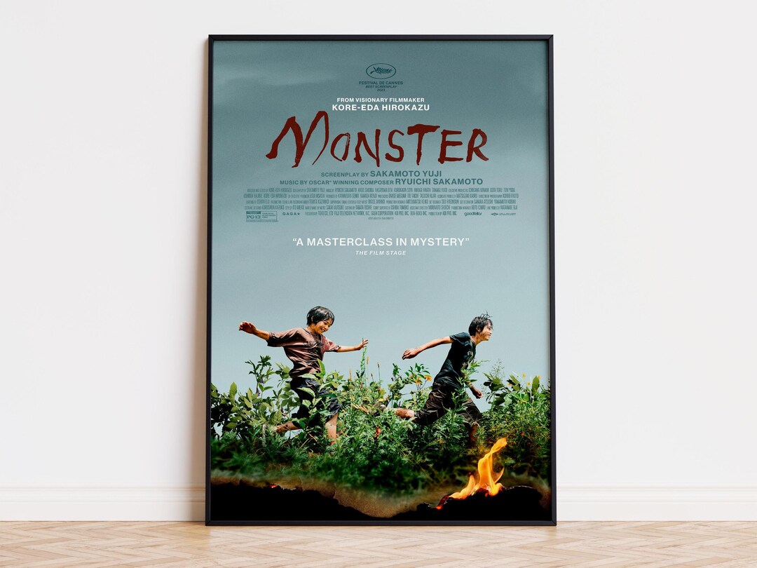 Monster - Movie Poster | Digital Download | High Quality Ready to Print ...