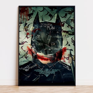 The Dark Knight - Filmposter | Digitaler Download | Hohe Qualität, fertig zum Drucken