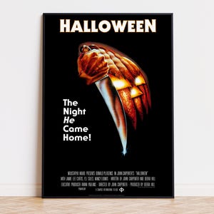 Halloween - Poster del film / Download digitale / Alta qualità pronto per la stampa