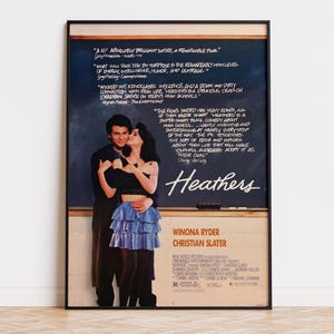 Heathers - Movie Poster | Digital Download | High Quality Ready To Print