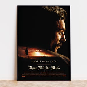 There Will Be Blood - Movie Poster | Digital Download | High Quality Ready To Print