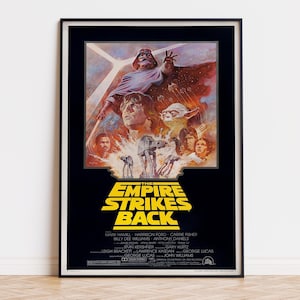 Star Wars - Episode V - The Empire Strikes Back - Movie Poster | Digital Download | High Quality Ready To Print