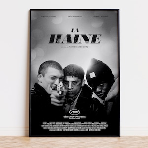 La haine - Poster del film / Download digitale / Alta qualità pronta per la stampa