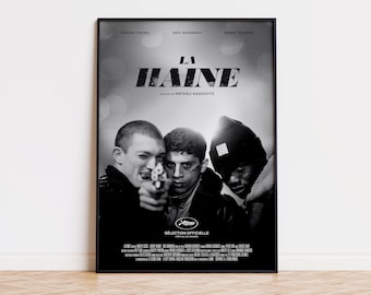 La haine - Movie Poster | Digital Download | High Quality Ready To Print