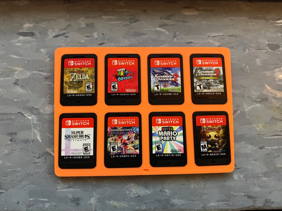 3D Printable Nintendo Switch Cartridge Page Fits Inside Etsy
