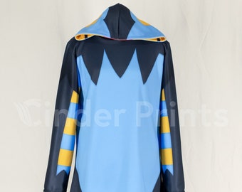 Luxray Inspired Printed Hoodie