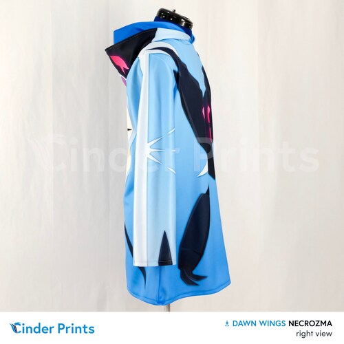 Dawn Wings shops Necrozma Inspired Printed Hoodie (Redesigned!)