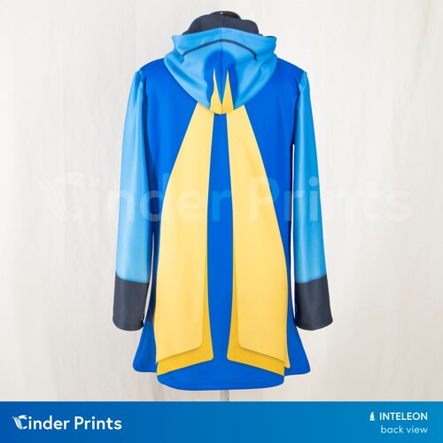 Inteleon Inspired Printed shops Hoodie