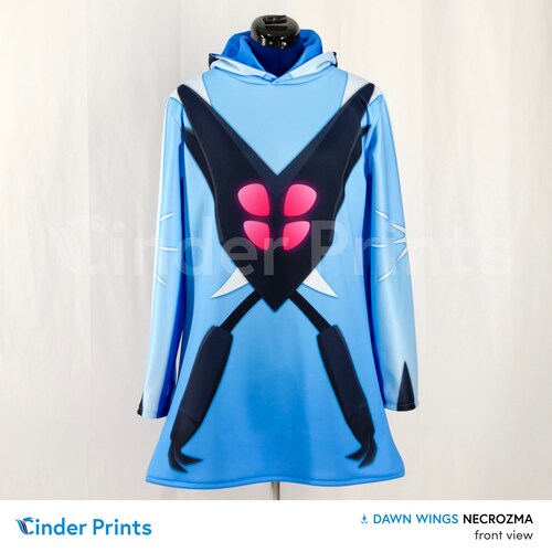 Dawn Wings shops Necrozma Inspired Printed Hoodie (Redesigned!)