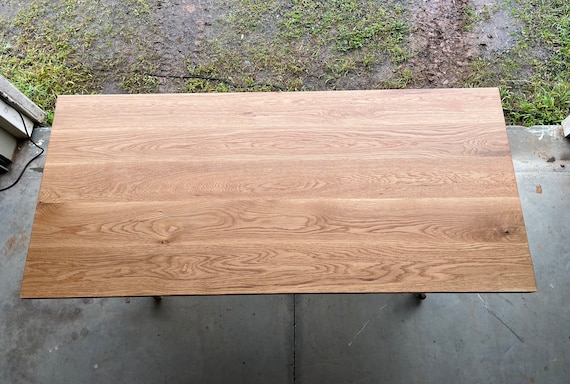 Custom White Oak Table Top Quote Etsy