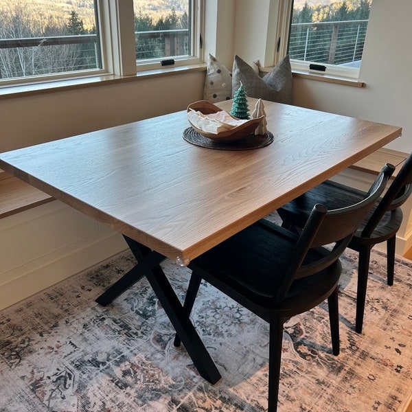 White Oak Table Dining Table